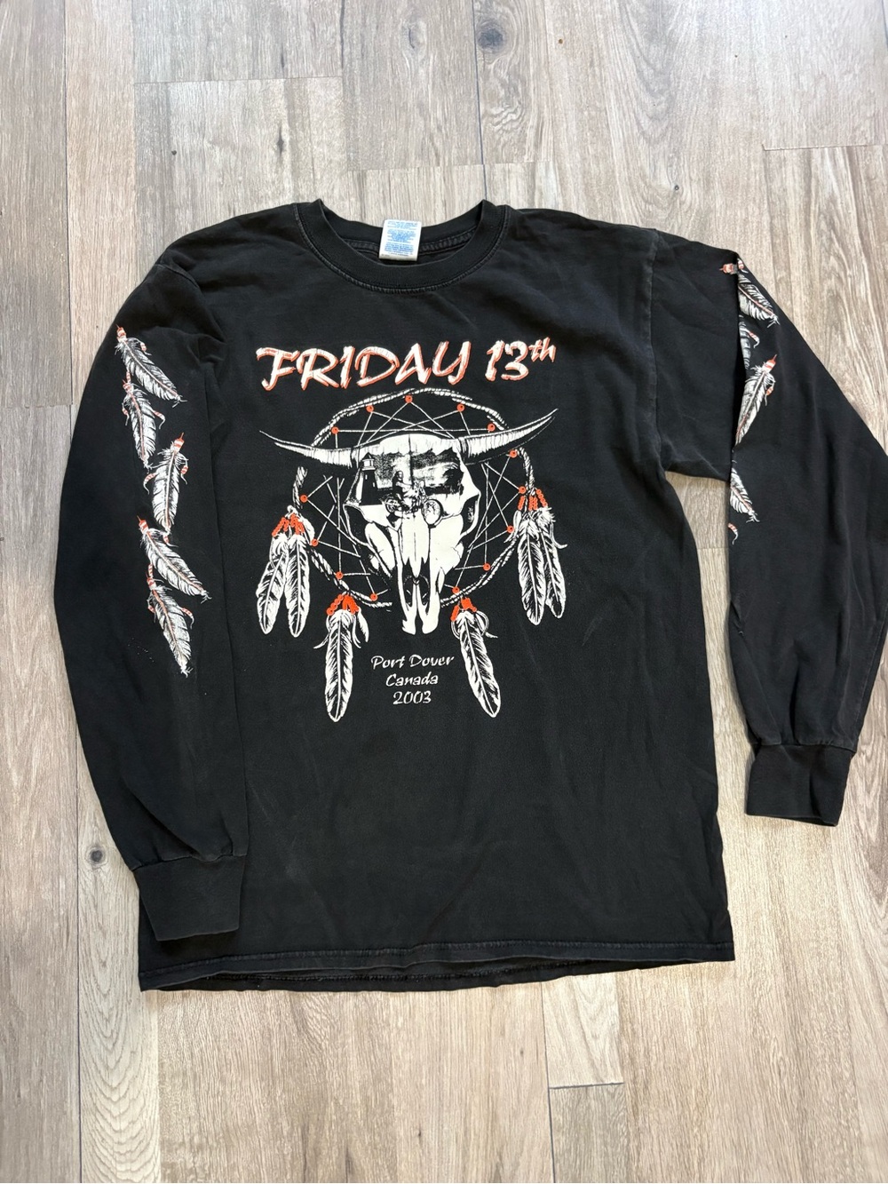 Gildan Friday 13th Port Dover Canada 2003 long sleeve